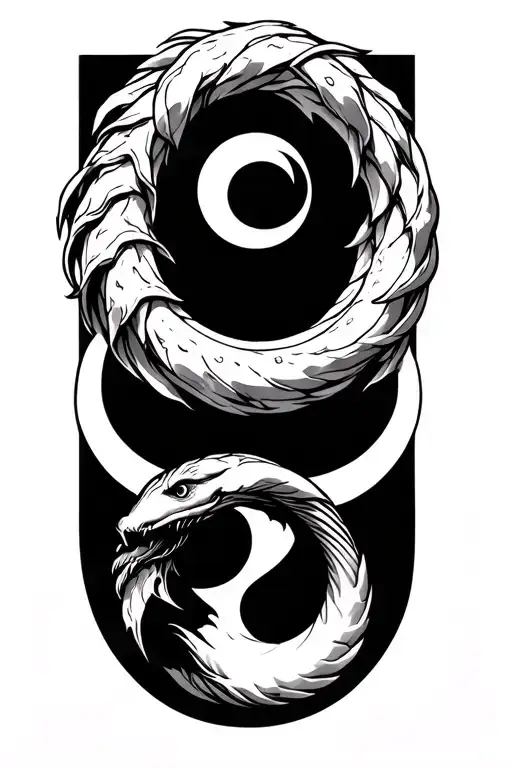 Ouroboros On The Fore Arm