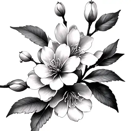 Sakura Flowers Blooming Cherry Blossom