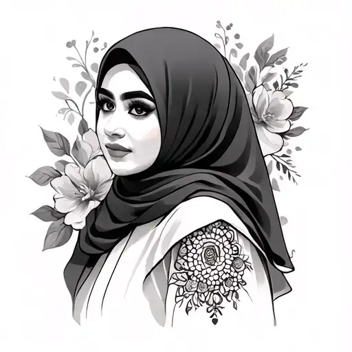 South Asian Sissy Muslimah Style