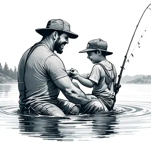 Father Son Fishing