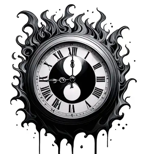 Every Second Counts Melting Clock