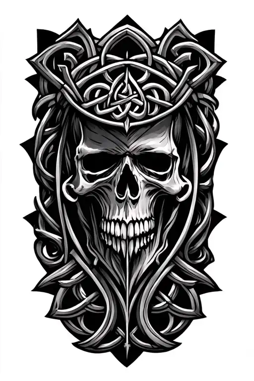 Subtle Death Syth Celtic Theme With Shading