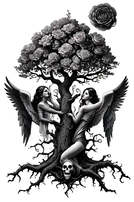 Poison Tree With Angels