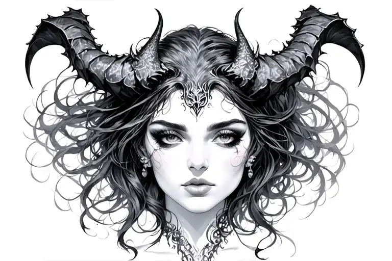 Dark Feminine Demon