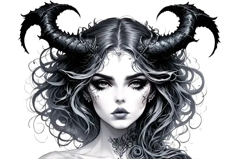Dark Feminine Demon