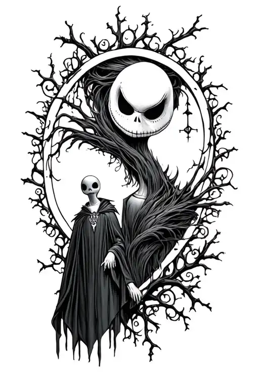 Nightmare Before Christmas X Harry Potter Themed