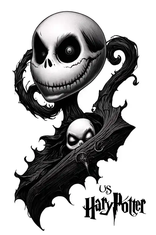 Nightmare Before Christmas X Harry Potter Themed