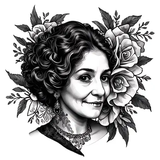 Create A Forearm Sleeve Tattoo For My Dead Great Grandmother Named Shugga