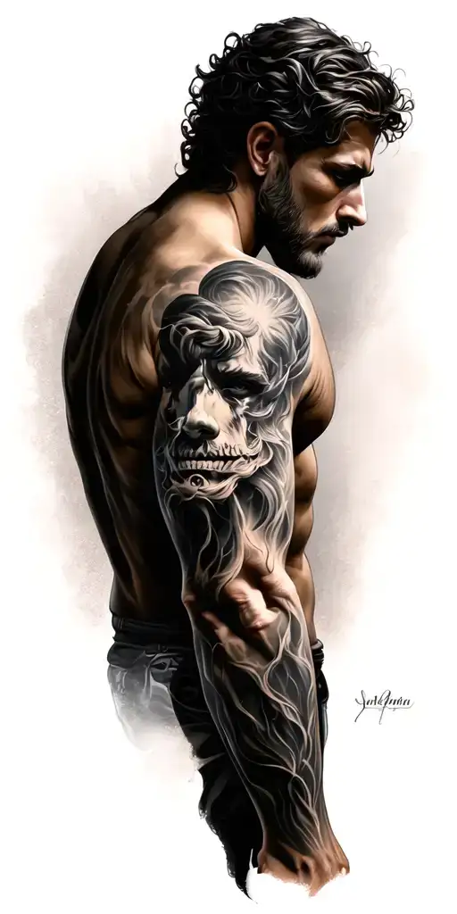 Masculin Christian Arm Sleve