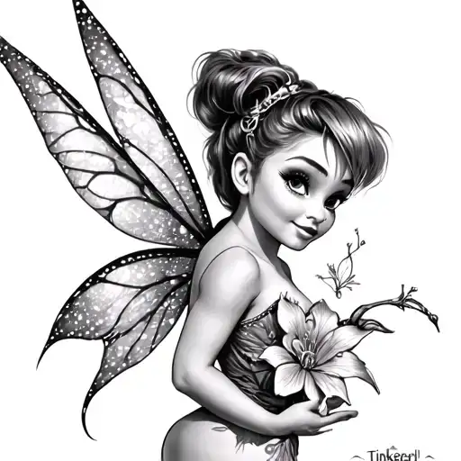 Tinkerbell Metal Punk