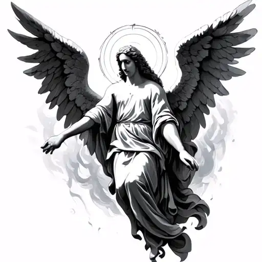 Angel Gabriel Surrounded