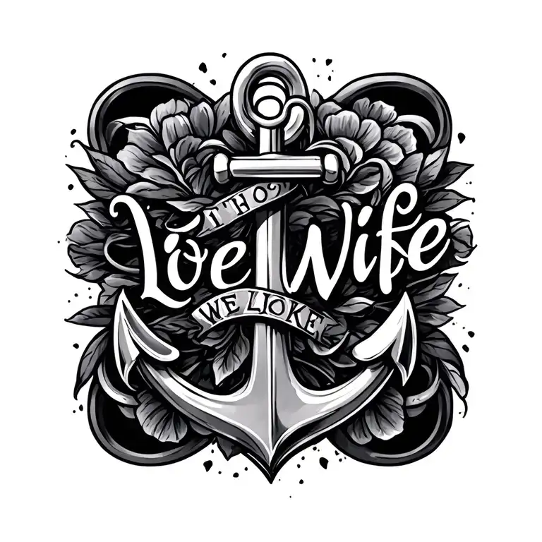 Love To Wife We Like Anchors