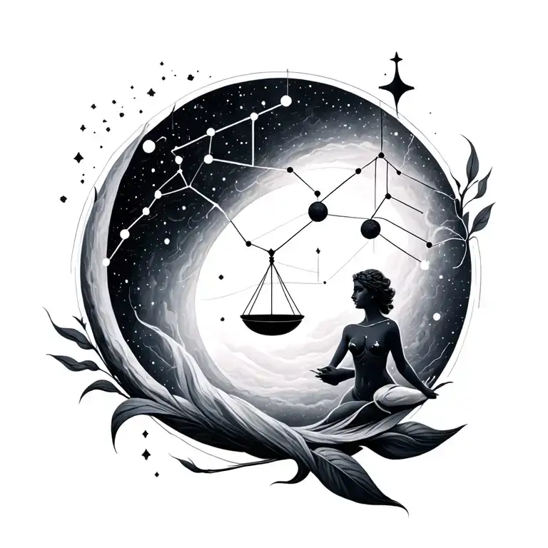 Aquarius And Libra Constellation