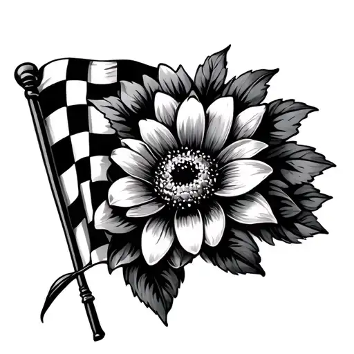 Checkered Flag Flower