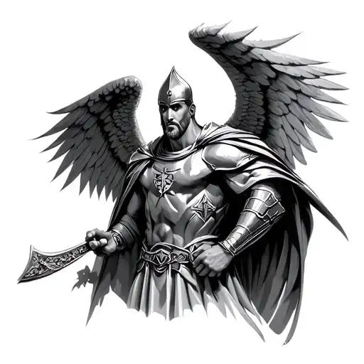 Crusader Man Angel
