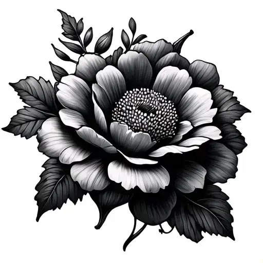 Flower Tattoo Design