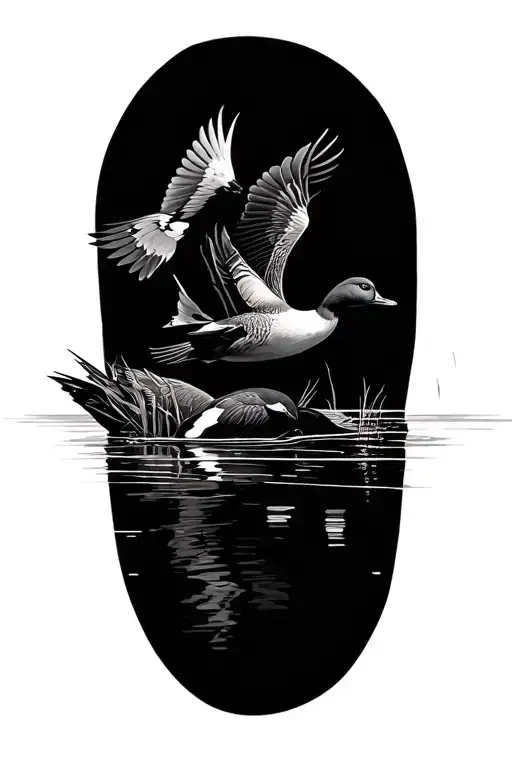 Waterfowl Hunting Scenes