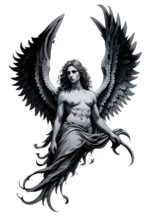 Fear No Man Angel Wings