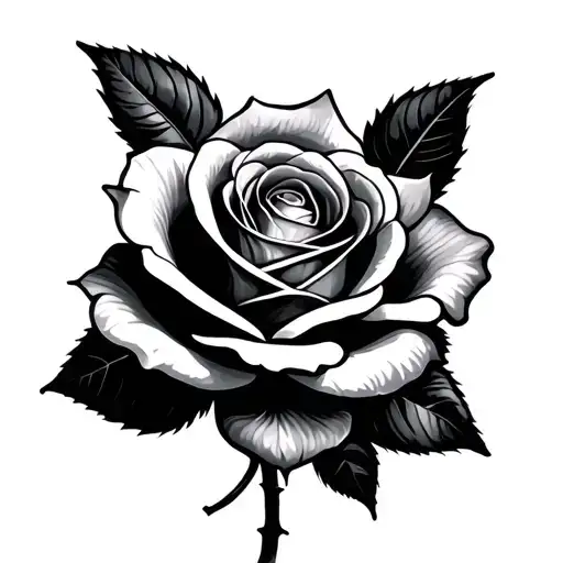 Black Only Rose