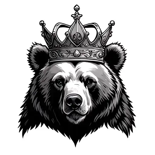 Bear With Crown