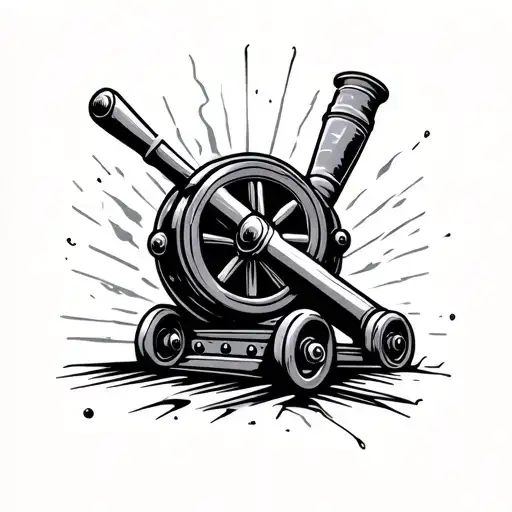 Cannon Firing Out Sox