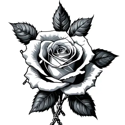 Broken Chain Rose