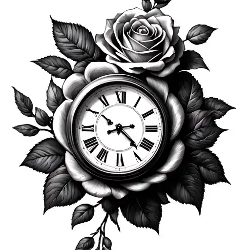 Clock Rozes Sleeve