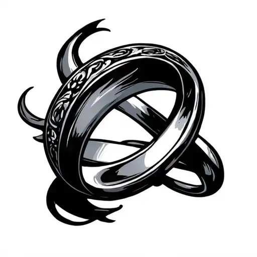Cardnil Ring Tattoo Design