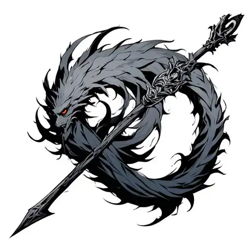 Akaza From Demon Slayer Half Human Half Demon