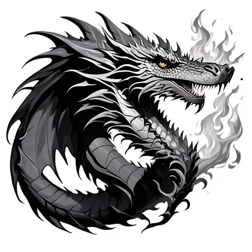 Dragon Breathing Fire