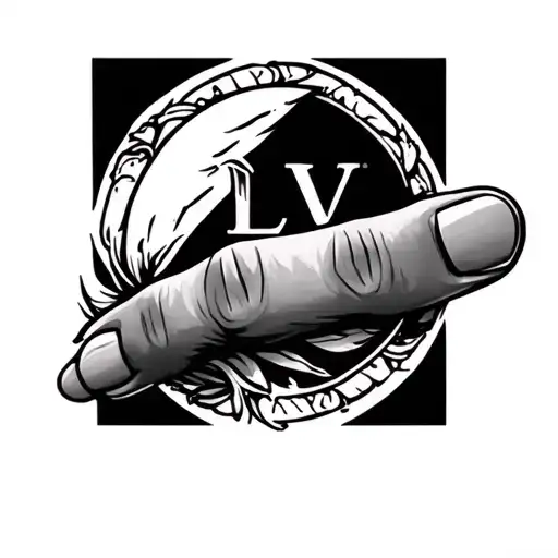 Finger With Lw Initial