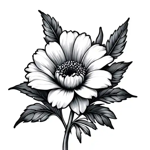 August And March Birth Flower