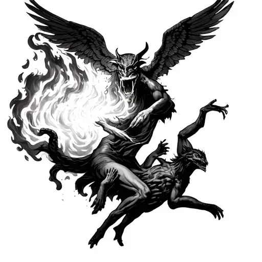 Spitting Fire At A Devil While Angels Sing