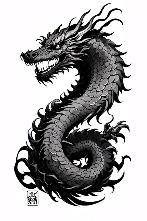 Yakuza Dragon Sleeve