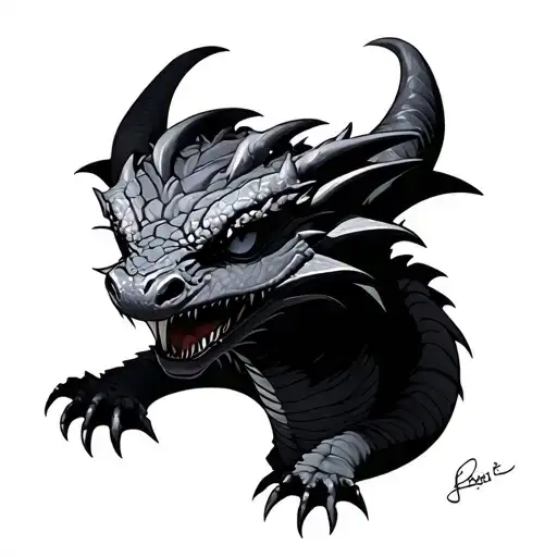Toothless Dragon
