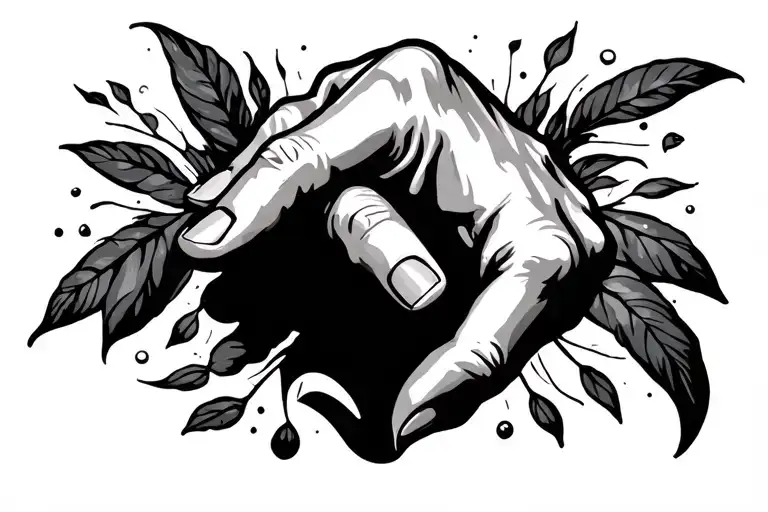 The Side Of Pinky Finger