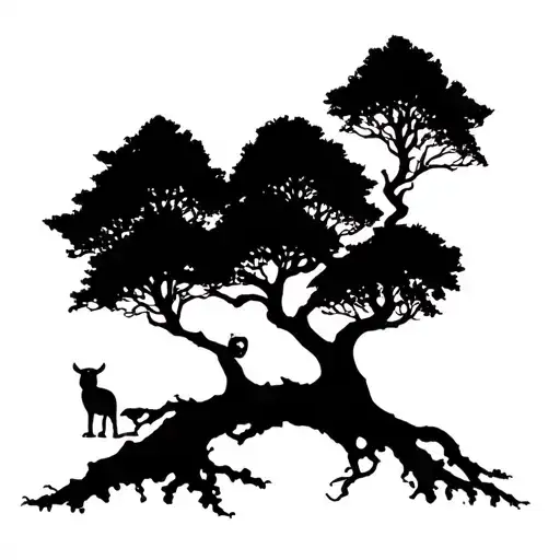 Family Tree Silhouette