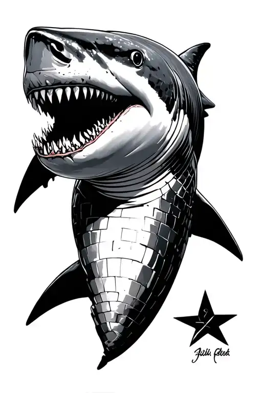 Shark Disco Ball