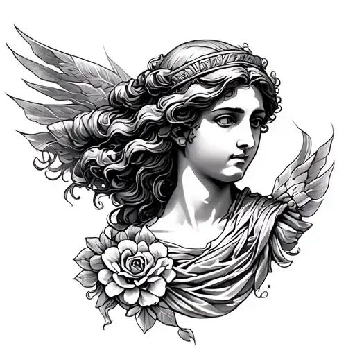 Greek Goddess Emerging