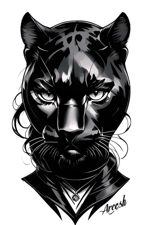 Name Areesh And A Black Panther Fac Lady Silent Gangster