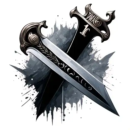 Sword With Number 110