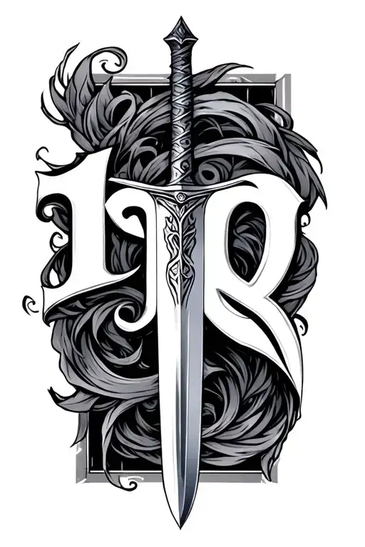 Sword With Number 110