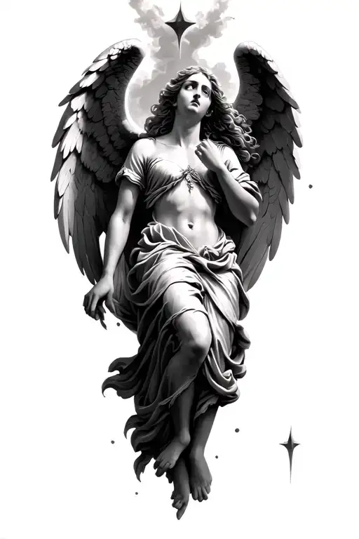Angel Falling From Heaven