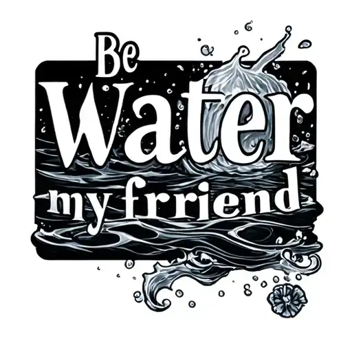 Be Water My Friend