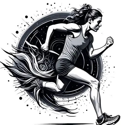 Long-distance Running Psychedelic