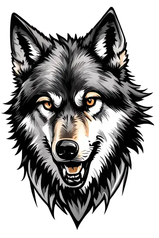 Wolf Head Sneering
