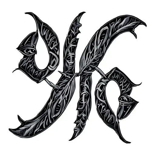 Two Word Ambigram Generator