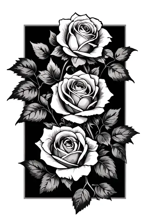 Roses And Vine Wrapping