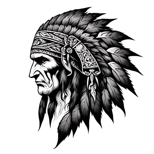 German Irish Native American Norse Mythology Inspired