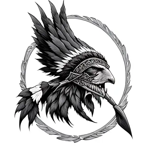 German Irish Native American Norse Mythology Inspired